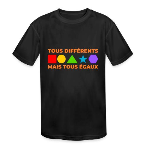 United in Our Differences - Kids' Moisture Wicking Performance T-Shirt