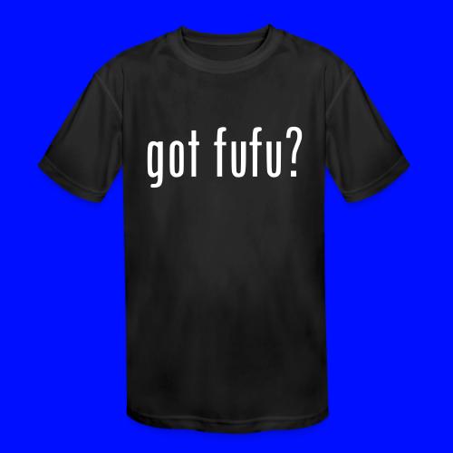 gotfufu-black - Kids' Moisture Wicking Performance T-Shirt