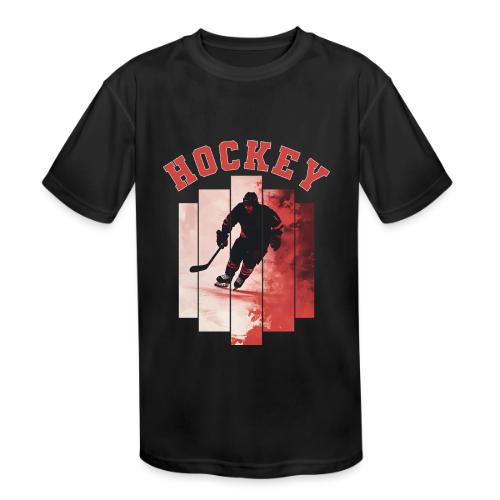 Hockey Spirit - Kids' Moisture Wicking Performance T-Shirt