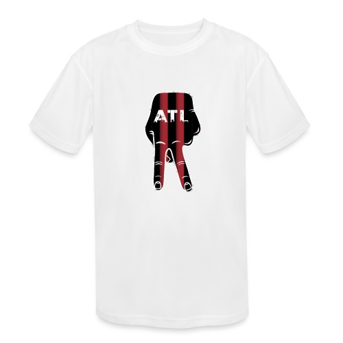 Peace Up, A-Town Down, Five Stripes! - Kids' Moisture Wicking Performance T-Shirt