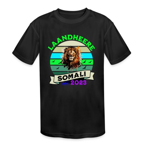 Laandheere- somalian - somali clothes-somali dress - Kids' Moisture Wicking Performance T-Shirt