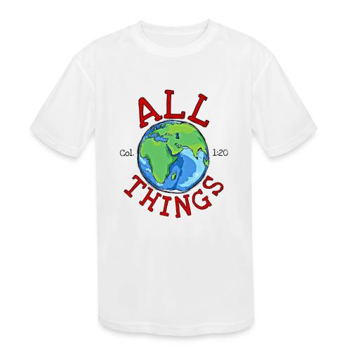 All Things Globe - Kids' Moisture Wicking Performance T-Shirt