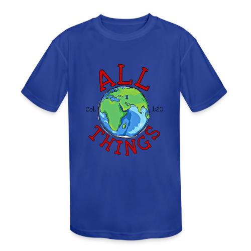 All Things Globe - Kids' Moisture Wicking Performance T-Shirt