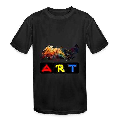 Pulse of Art - Kids' Moisture Wicking Performance T-Shirt