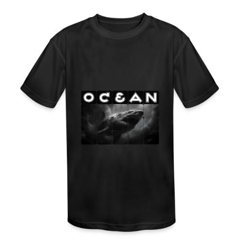 Ocean: Abyssal Terror - Kids' Moisture Wicking Performance T-Shirt