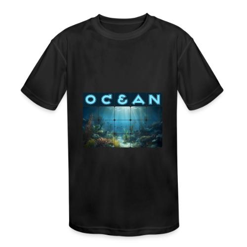 Ocean: Beneath the Surface - Kids' Moisture Wicking Performance T-Shirt