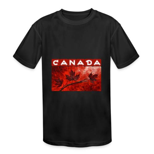 Art of Canada - Kids' Moisture Wicking Performance T-Shirt