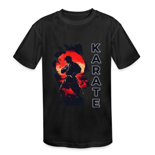 Karate: the art of self-mastery - Kids' Moisture Wicking Performance T-Shirt