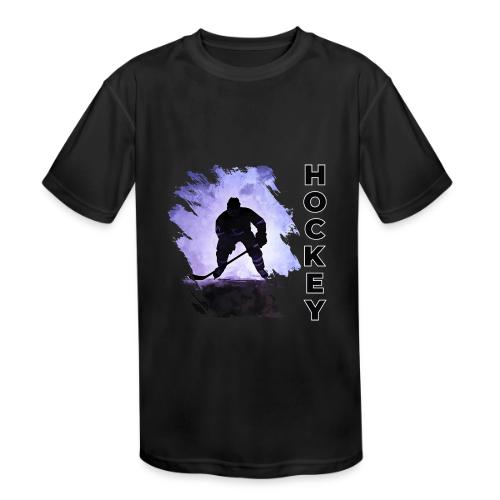 Hockey Charge - Kids' Moisture Wicking Performance T-Shirt