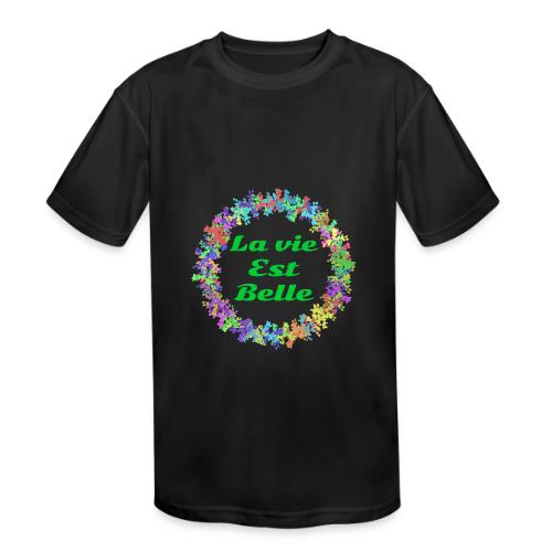 – Positive Attitude - Kids' Moisture Wicking Performance T-Shirt