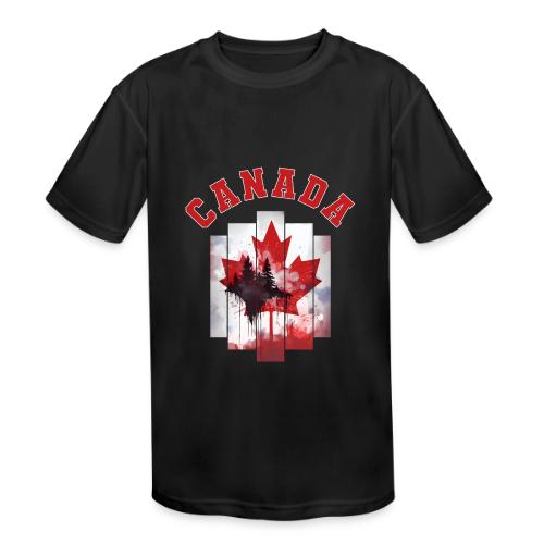 Canadian Pulse - Kids' Moisture Wicking Performance T-Shirt