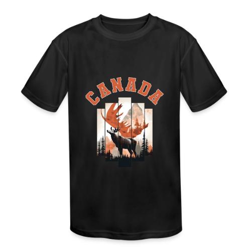 Great Canadian Outdoors - Kids' Moisture Wicking Performance T-Shirt