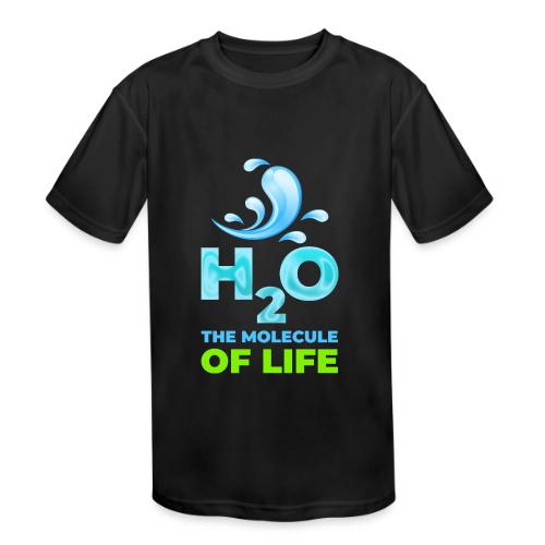 The Molecule of Life - Kids' Moisture Wicking Performance T-Shirt