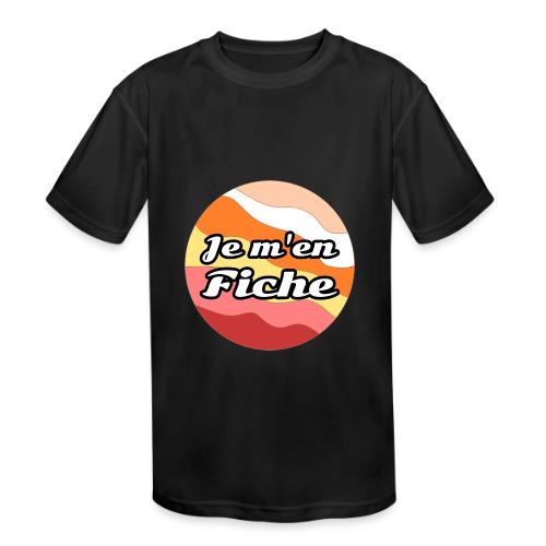 I don't care - Kids' Moisture Wicking Performance T-Shirt