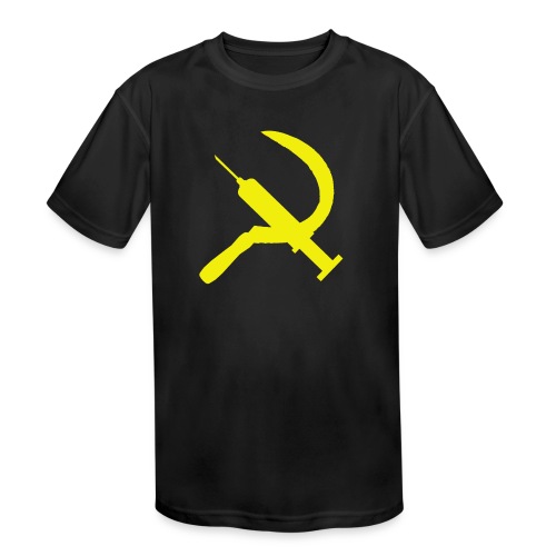 COVID 1984 communism - Kids' Moisture Wicking Performance T-Shirt