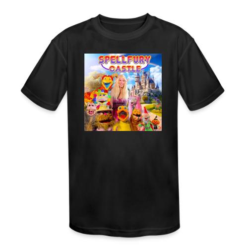 SPELLFURY CASTLE - Kids' Moisture Wicking Performance T-Shirt