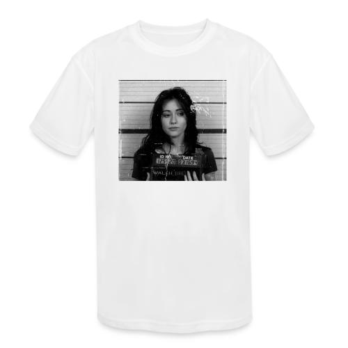Brenda Walsh Prison - Kids' Moisture Wicking Performance T-Shirt