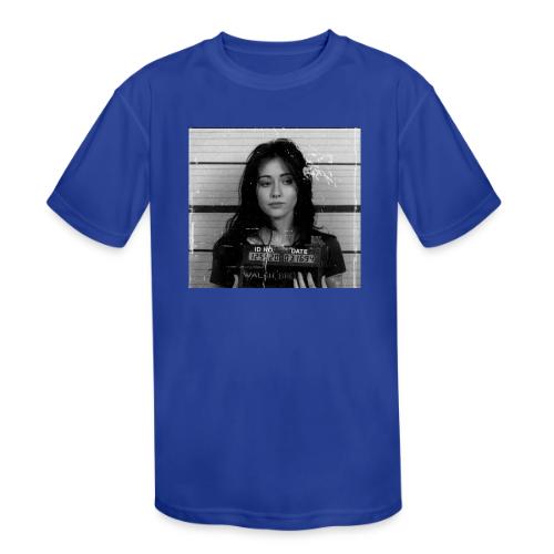Brenda Walsh Prison - Kids' Moisture Wicking Performance T-Shirt