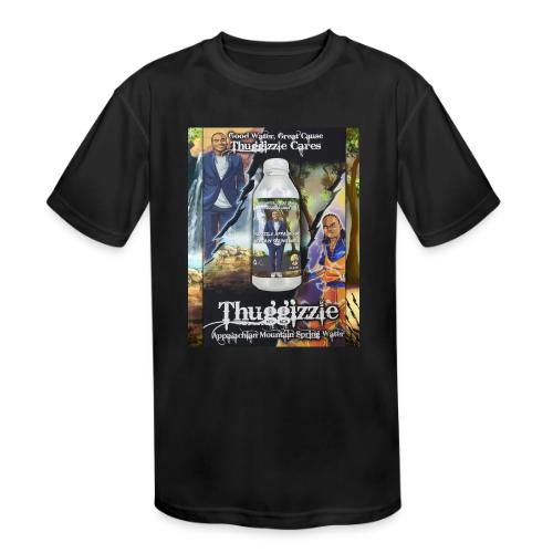 Thuggizzle Appalachian Mountain Spring Water Merch - Kids' Moisture Wicking Performance T-Shirt