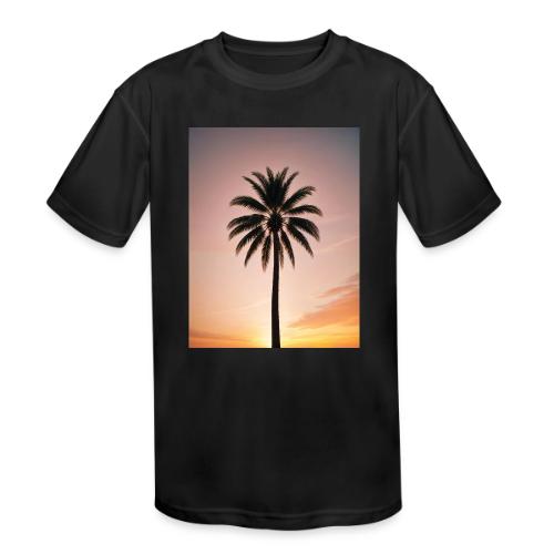 palm peace - Kids' Moisture Wicking Performance T-Shirt