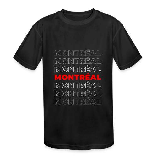 Montreal Echoes - Kids' Moisture Wicking Performance T-Shirt