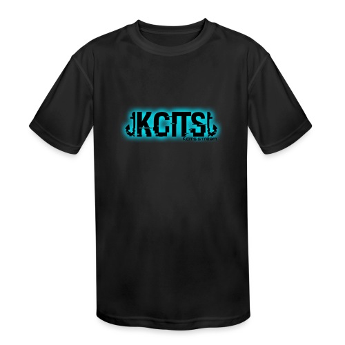 Kcits.stream Basic Logo - Kids' Moisture Wicking Performance T-Shirt