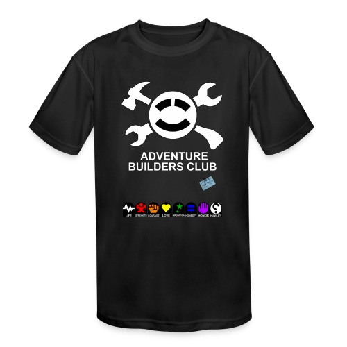 Adventure Builders Club - Kids' Moisture Wicking Performance T-Shirt