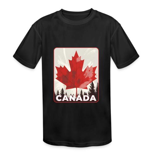 Echoes of Canada - Kids' Moisture Wicking Performance T-Shirt