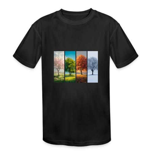 The four Seasons - Kids' Moisture Wicking Performance T-Shirt