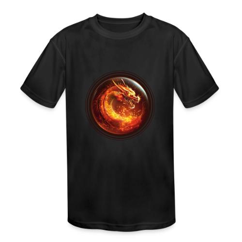 Shadow Dragon Rise - Kids' Moisture Wicking Performance T-Shirt