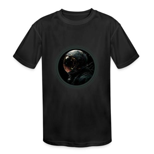 Astronaut: Reach for the stars - Kids' Moisture Wicking Performance T-Shirt