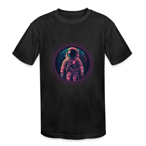 Astronaut: Explore the unknown - Kids' Moisture Wicking Performance T-Shirt