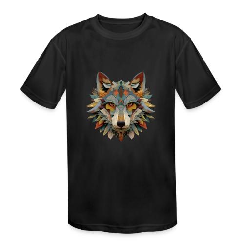 Spectrum Wolf Vision - Kids' Moisture Wicking Performance T-Shirt