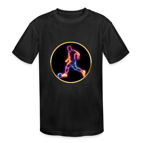 Virtual Football Hero - Kids' Moisture Wicking Performance T-Shirt