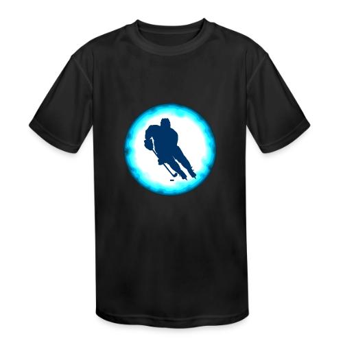 Hockey: Ice Warrior - Kids' Moisture Wicking Performance T-Shirt