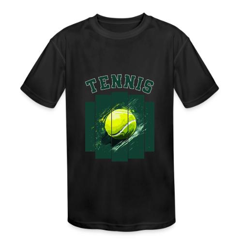 Tennis Motion - Kids' Moisture Wicking Performance T-Shirt