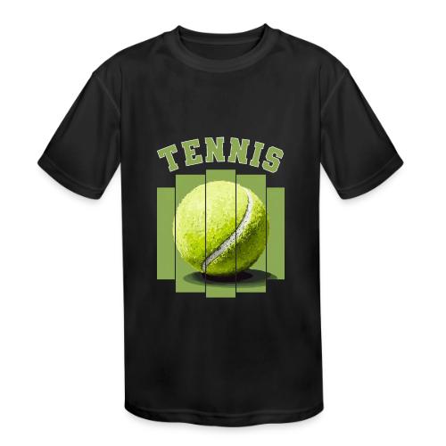 Tennis Minimal - Kids' Moisture Wicking Performance T-Shirt