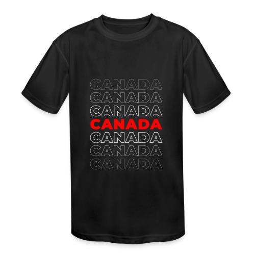 True North Tribute – Canada - Kids' Moisture Wicking Performance T-Shirt