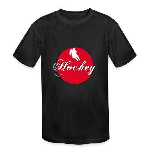 Hockey: Puck Zone - Kids' Moisture Wicking Performance T-Shirt