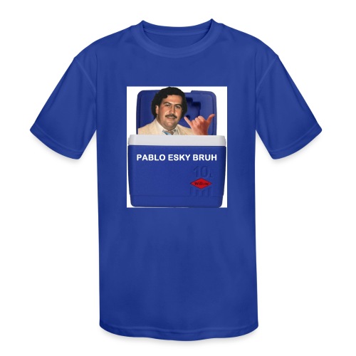 Pablo Esky Bruh - Kids' Moisture Wicking Performance T-Shirt