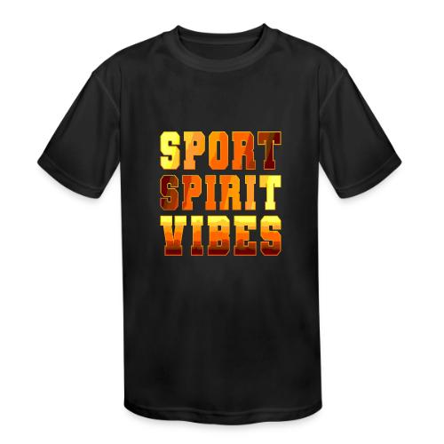 Sport Spirit Vibes Gradient - Kids' Moisture Wicking Performance T-Shirt