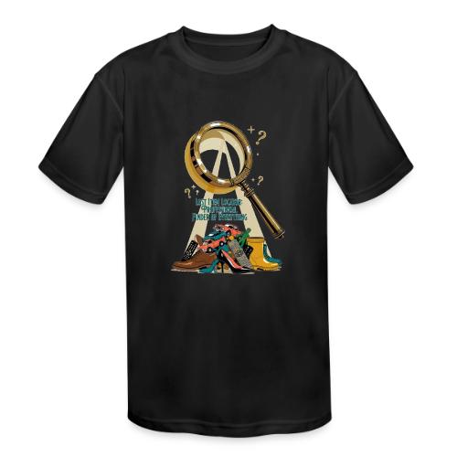 Lost Item Locator T Shirt, Professional Finder Mug - Kids' Moisture Wicking Performance T-Shirt