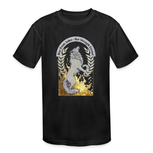 Women's Day Legacy T Shirt, Empowerment Gift 2026 - Kids' Moisture Wicking Performance T-Shirt