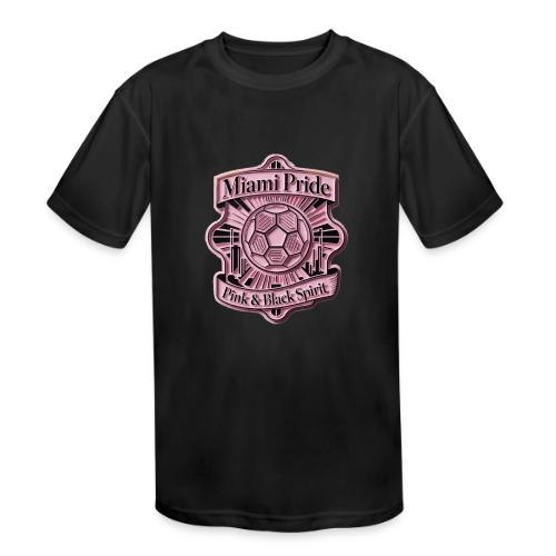 Miami City Pride T Shirt, Vibrant City Pride Gift - Kids' Moisture Wicking Performance T-Shirt
