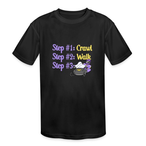 Step 1 - Crawl - Kids' Moisture Wicking Performance T-Shirt
