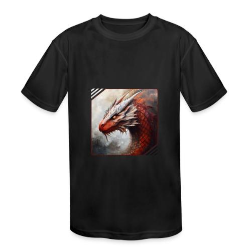 Mystic Dragon Realm - Kids' Moisture Wicking Performance T-Shirt