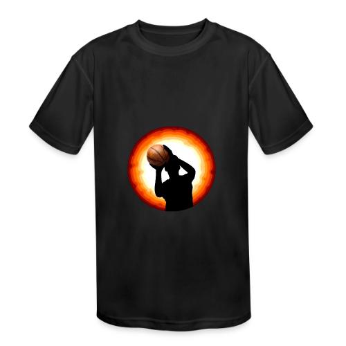 Basketball: The Art of the Shot - Kids' Moisture Wicking Performance T-Shirt