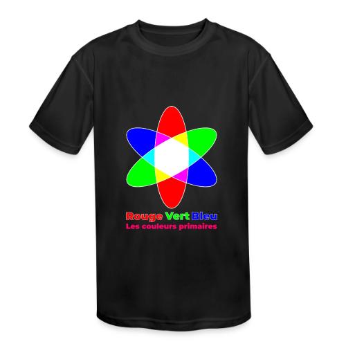 RGB Primary Colors - Kids' Moisture Wicking Performance T-Shirt