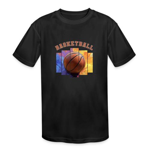 Basketball Pulse - Kids' Moisture Wicking Performance T-Shirt