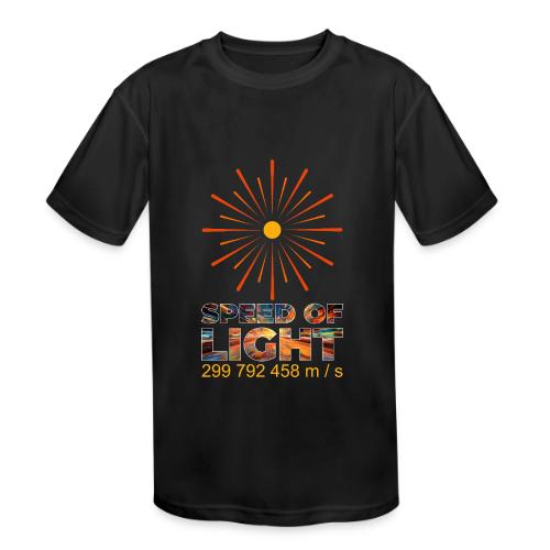 Speed of light - Kids' Moisture Wicking Performance T-Shirt